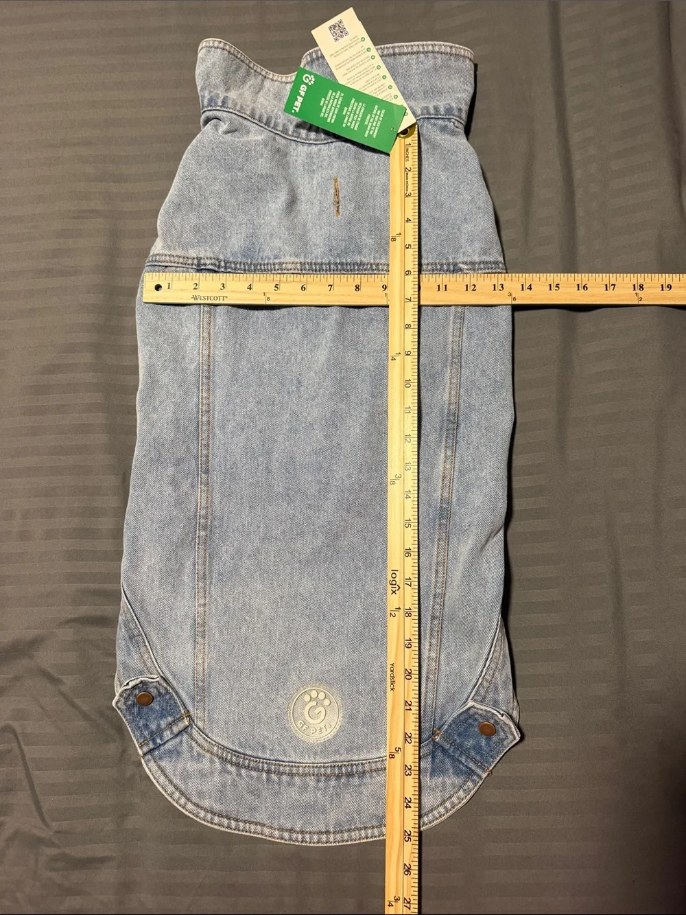 Dog 90s Inspired Jacket in Denim Blue